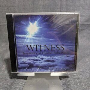 Cory Reese Witness Inspirational Hymns Solo Piano CD